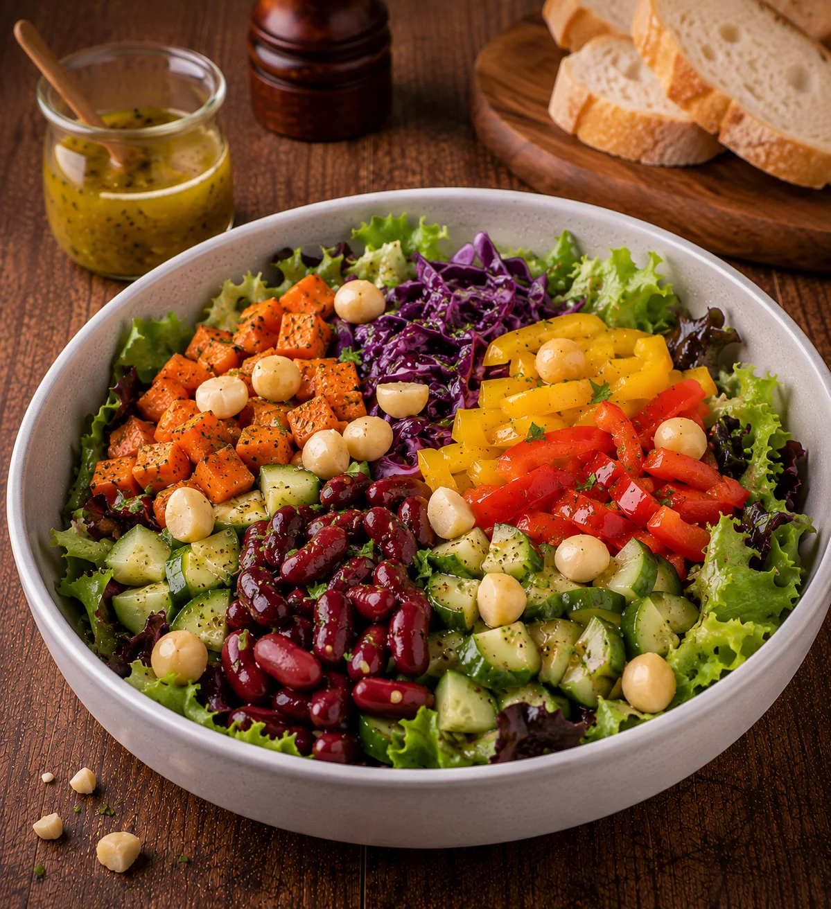 Regenbogenbowl - by Catering Heike Elhaddaoui