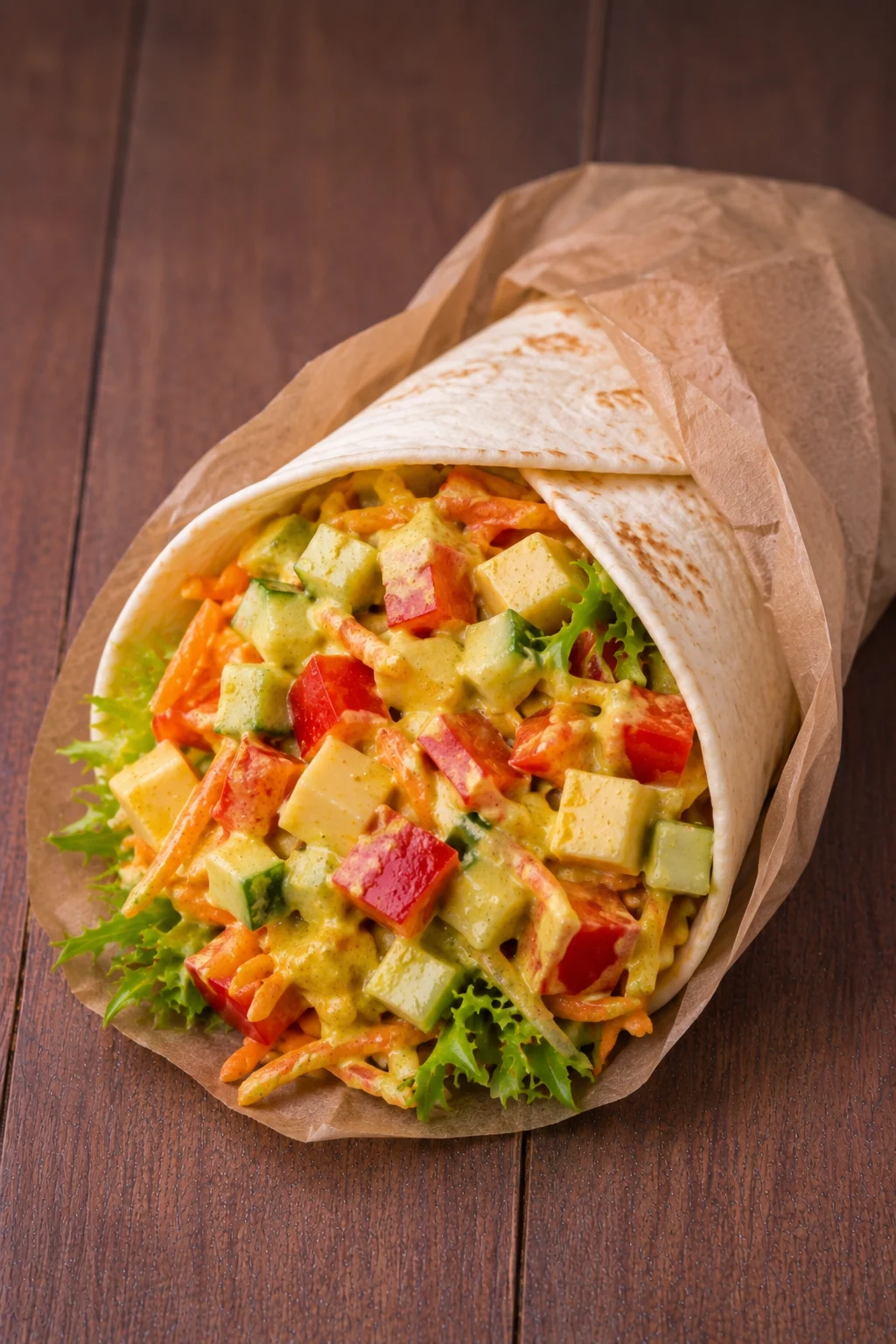Veggi Wrap - by Catering Heike Elhaddaoui