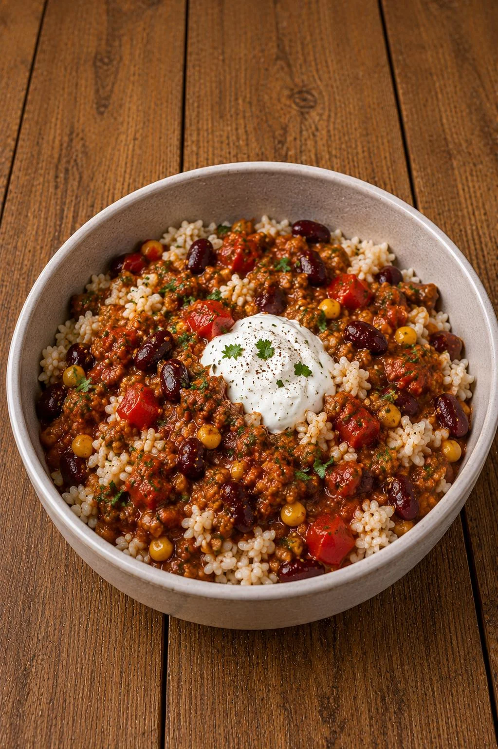 Chili sin Carne - Catering Heike Elhaddaoui