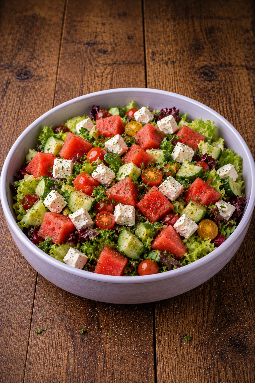 Melonen Feta Salat - by Catering Heike Elhaddaoui