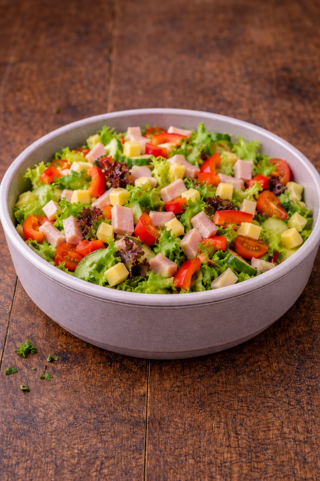 Salat mit Kochschinken - by Catering Heike Elhaddaoui