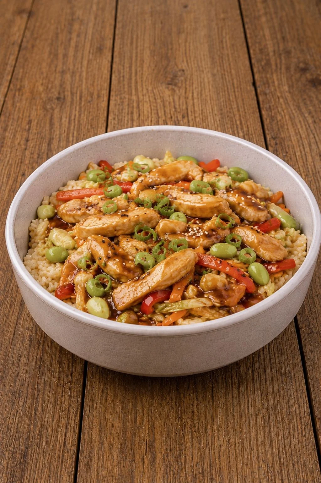 Teriyaki_Huhn_Asiagemuese_Reis - by Catering Heike Elhaddaoui