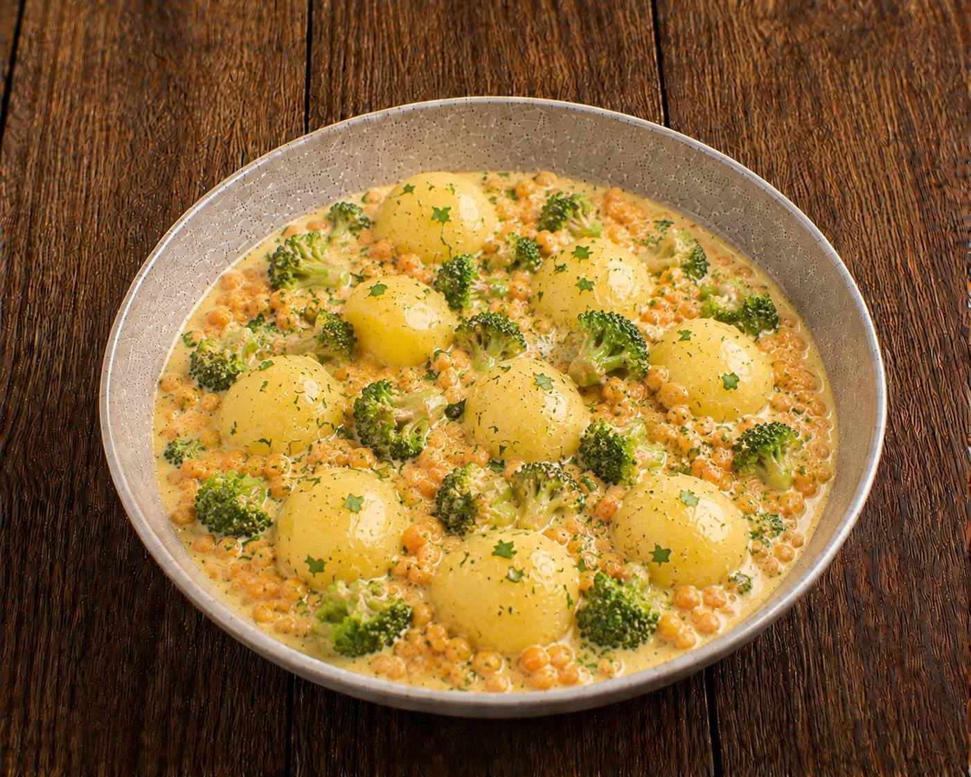 Kartoffeln Brokkoli in Zitronensoße - by Catering Heike Elhaddaoui