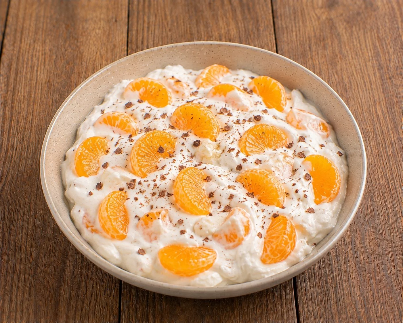 Quarkcreme mit Mandarinen - by Catering Heike Elhaddaoui